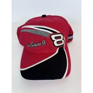 Dale Earnhardt Jr Hat Cap SnapBack Boys Youth NASCAR Racing Red 8 Drew Pearson